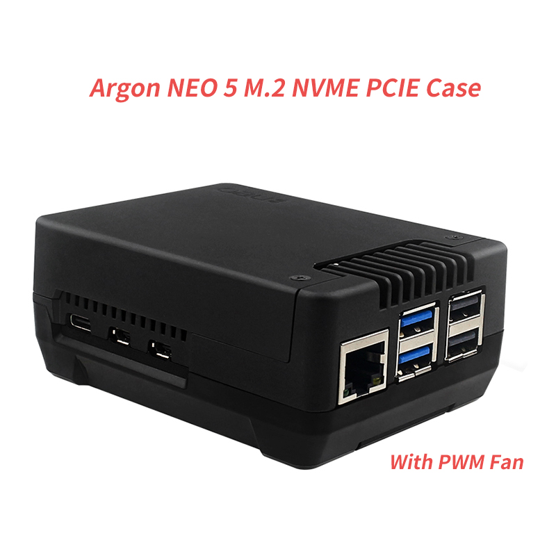 Argon One V3 M.2 Nvme Case - Argon neo 5 m.2 nvme pcie
