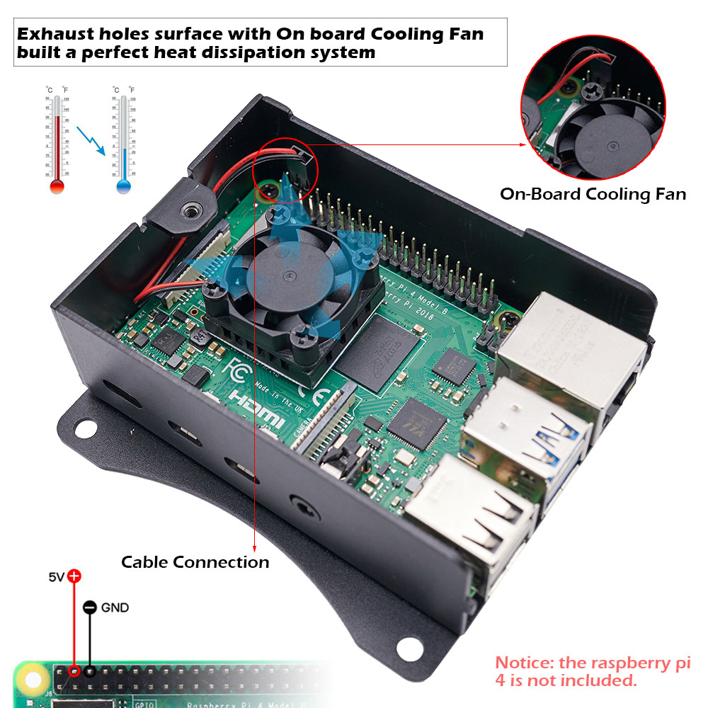 Caixa de alumínio Raspberry Pi - Argon One V3 M.2 Nvme Case avaliação e preço