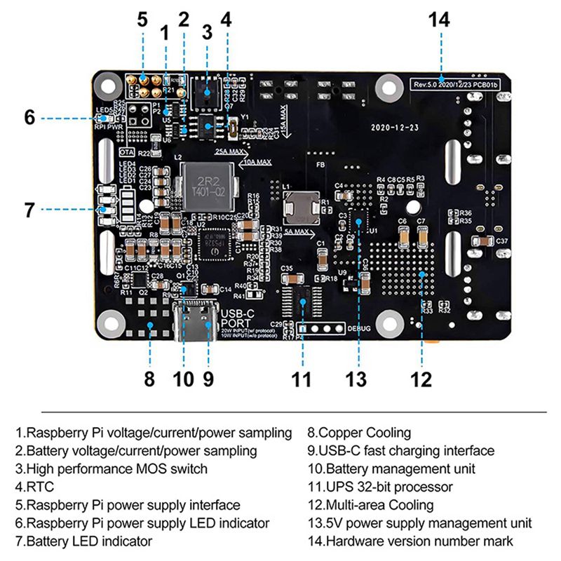 Fonte de Alimentação UPS 2X pa - Raspberry Pi Uninterrupted Power Supply Ups 18650 avaliação e preço