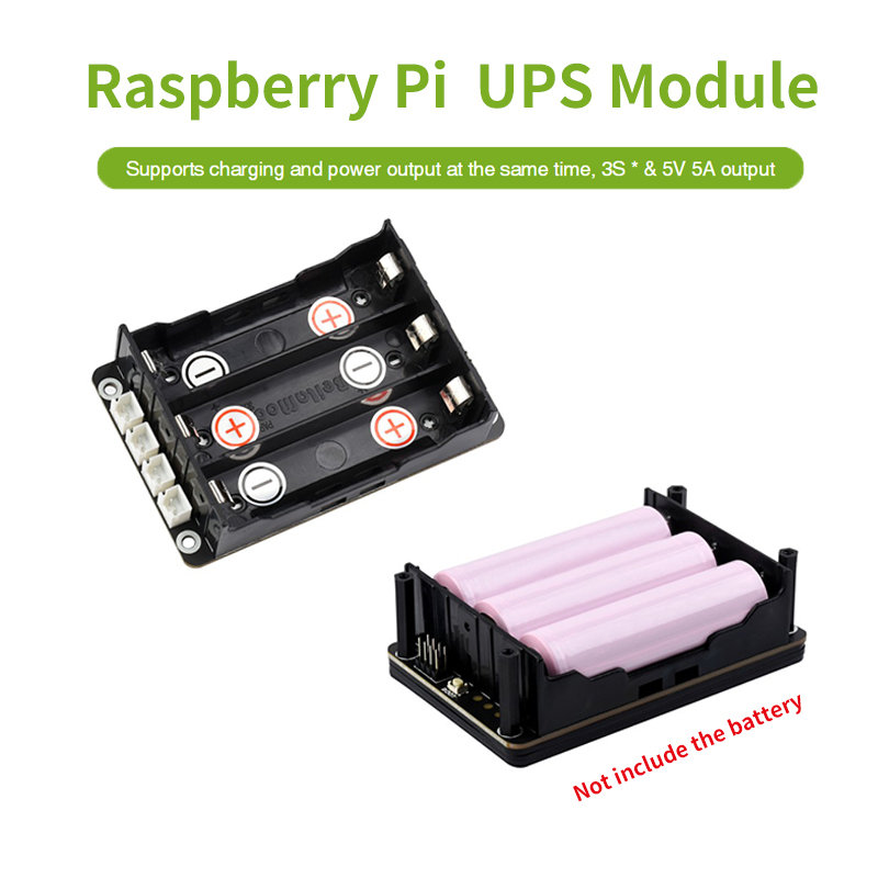 Módulo UPS para Raspberry Pi 5 - Raspberry Pi Uninterrupted Power Supply Ups 18650 avaliação e preço